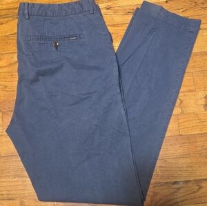 Hackett London Kensington Twill Men's Airforce Blue Pants- SZ  38L *(36x32.5)